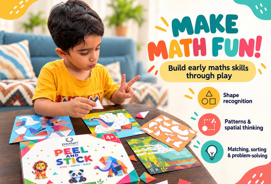 Peel & Stick | Sticker Activity | 8 Animal Cards | Age 4,5,6,7 |